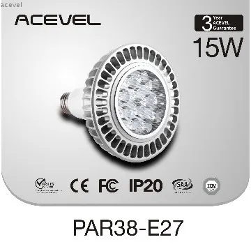 hot sale 15w LED spot light  PAR38