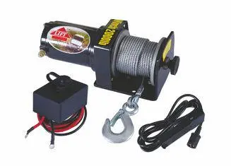 2000 lb line pull ATV Electric Winch