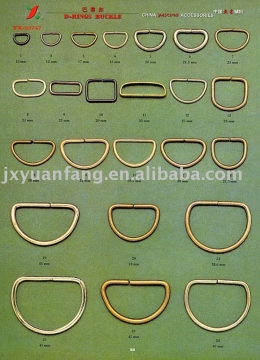 D-rings buckle