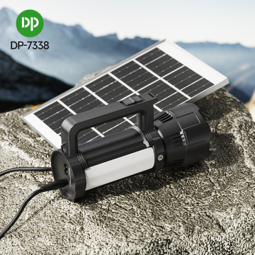 Rechargeable LED Searchlight Camping Solar Charging