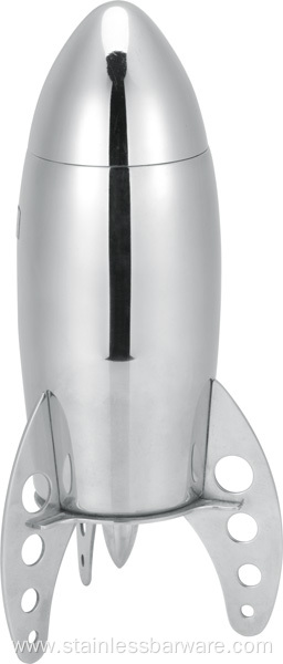 700ML Rocket Shape Martini Shaker with Stand