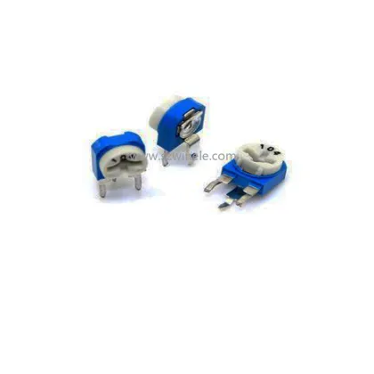10-Click Detent Potentiometer" 

This title encapsulates the key elements of the description, highlighting the specific type and number of clicks. However, if the exact number is not critical, "Click Detent Potentiometer" would also work well.
