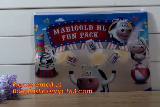 back to school stationery New Cheap top zip lock plastic PVC pencil case bag with customized printing