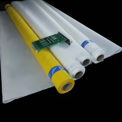 100% Polyester Yellow Screen Mesh 180Mesh 48UM Made in Anhui