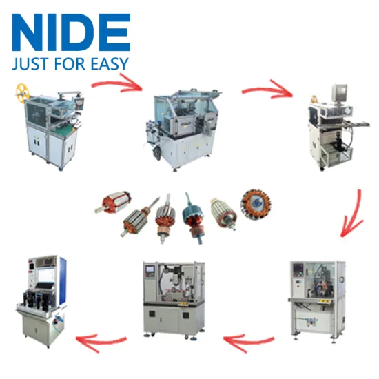 Automatic Armature Rotor Electric Motor Production Line