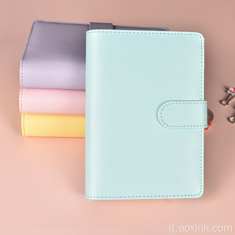 Binder agenda semplice Leaf Leaf Binder Raffilable