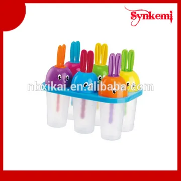 Custom plastic ice lolly mould