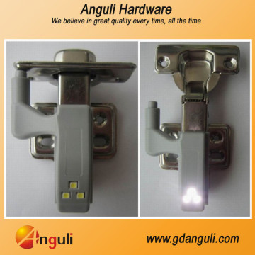 Soft Close Concealed Hinge with Concealed Hinge Withled Light