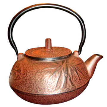 Personalized 1.0L Cast Iron Tea Pot - Unique Metal Teapot for Gifts