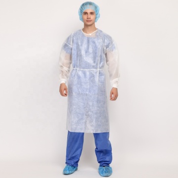 disposable protective gown non woven coverall gown