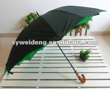 manual open shifting golf windproof double-layer umbrella