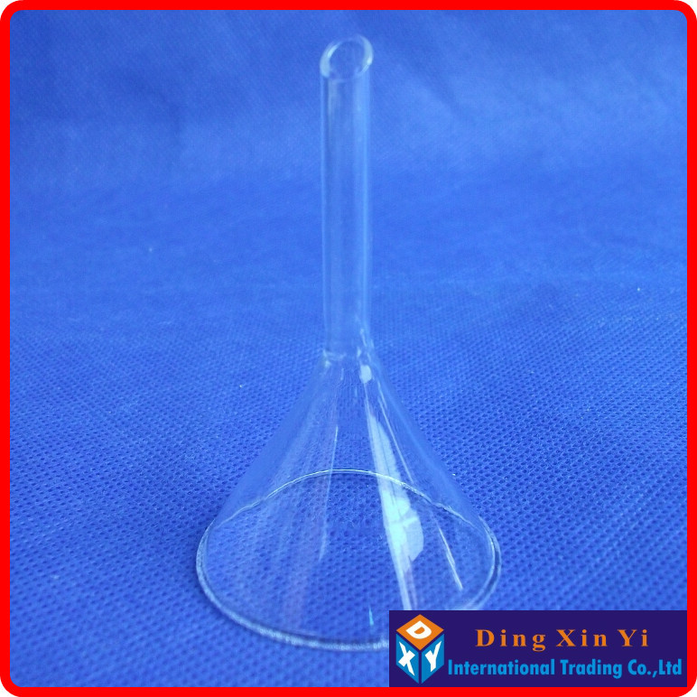 (4 pieces/lot) 40mm funnel,Laboratory glass triangle funnel,Diameter of 40 mm