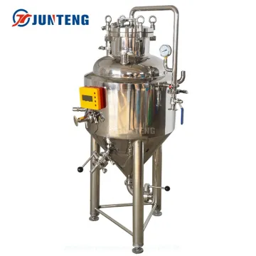 100L Stainless Steel Cool Jacketed Craft Beer Fermentation Tank with Insulation