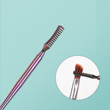 Nail Art and Beauty Tools: Titanium Cleaning Comb and Stainless Steel Brush