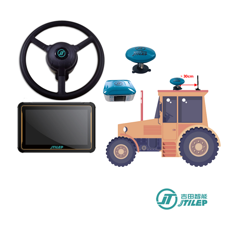 Système de guidage de navigation du tracteur GPS