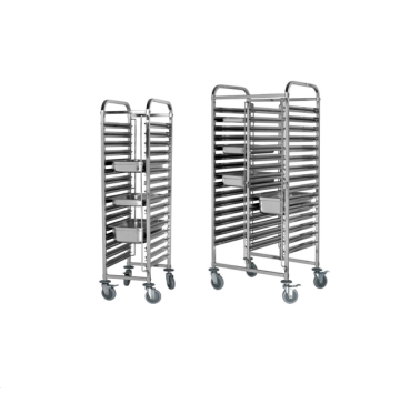Multi Purpose Industrial Stainless Steel Bakery Tray Trolley