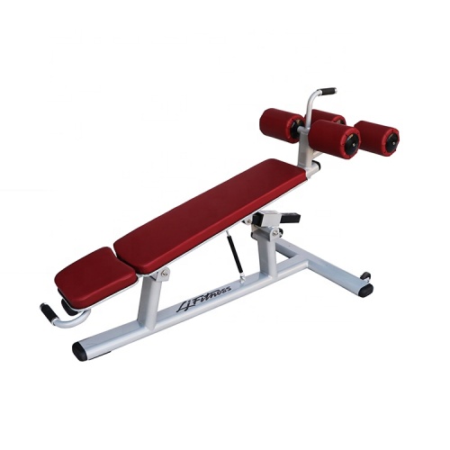 Adjustable fitness equipment abdominal bench