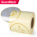 Kustom vinyl perekat stiker label pvc transparan