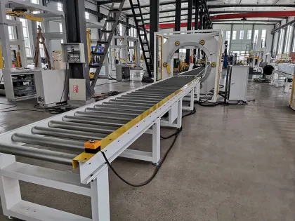 orbital packing wrapper aluminum orbital stretch wrapper