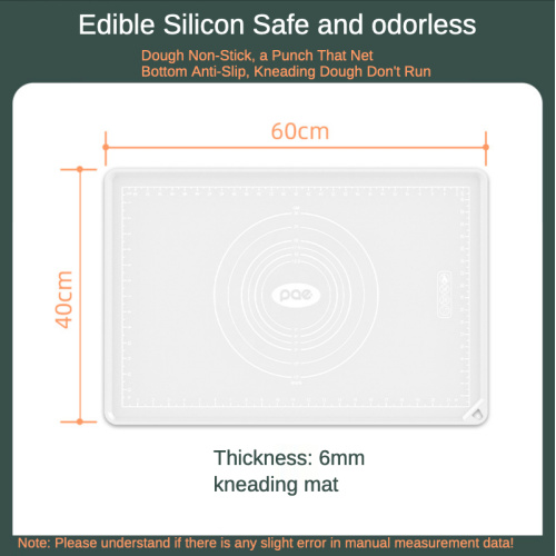 Customizable Wholesale Ultra Thick Silicone Pastry Mat