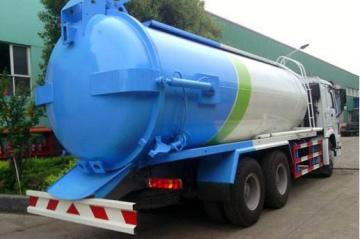 HOWO 6X4 12cbm Sewage Vacuum Suction Truck