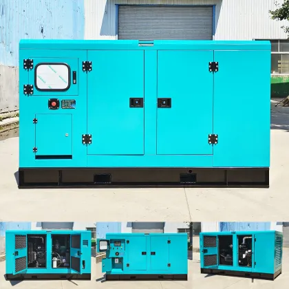 High-Power Silent Natural Gas Turbine Power Plants: 200KW to 500KVA Flywheel Generators