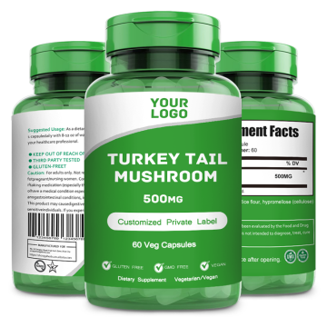 Zhongyiherbs Organic Turkey Tail Mushroom Capsules