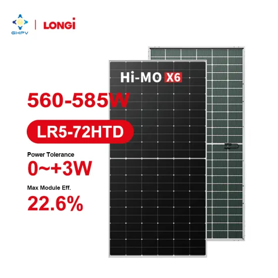 Europe Warehouse: High-Quality Monocrystalline Solar Panels - Longi Hi-Mo X6 Cells, 550W to 585W