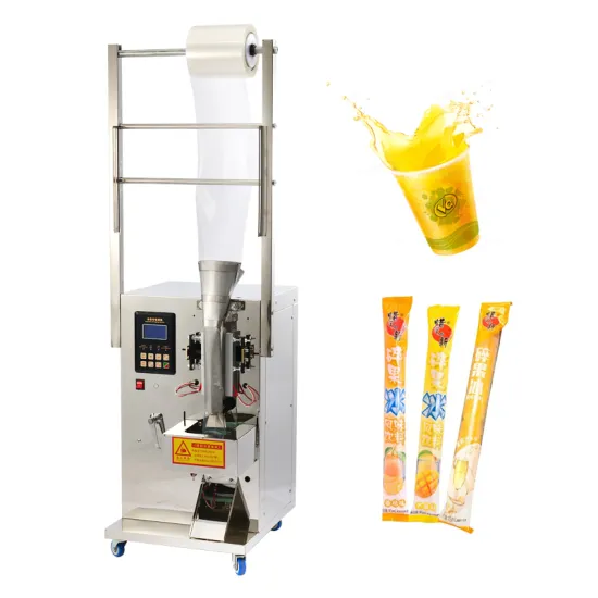 Automatic Sachet Making and Liquid Filling Machines for Fruit Juice Packaging