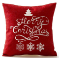 Poszewka na poduszkę Nordic Linen Elk Snowflake Christmas Series
