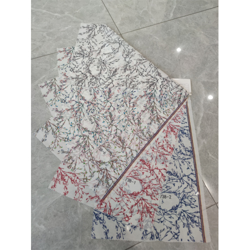 100% Polyester Polyester Smooth Digital Printed Chiffon Dress kain