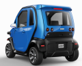 سيارة كهربائية صغيرة بمقعدين بأربع عجلات مع مكيف هواء
