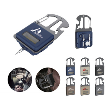 NEW ARRIVAL Promotion: Multi-Function Pocket Camping Tools Kit with LED Torch and Screw Set YC1704