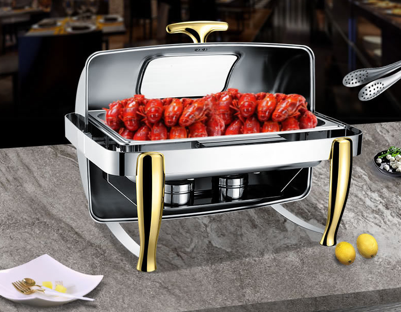 Stainless steel hot pot for cafeteria