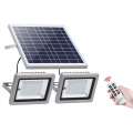 2 em 1 LED solar LED FLOOHLLOTE 100W Outdoor