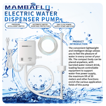 China Water Pump Factory MNT-2202B Portable Drinking Water Pump