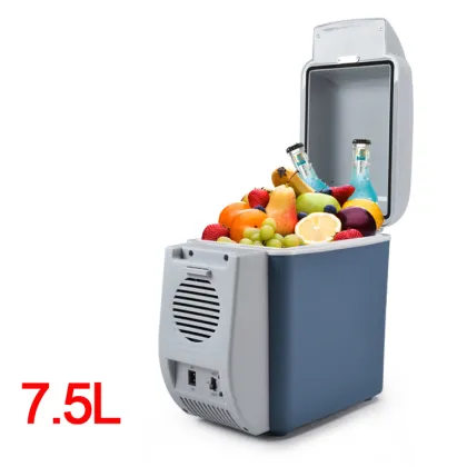 12V Mini Car Refrigerator 7.5L Fridge Freezer