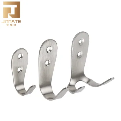 Double Coat Hooks: Backpack and Robe Hooks Hardware