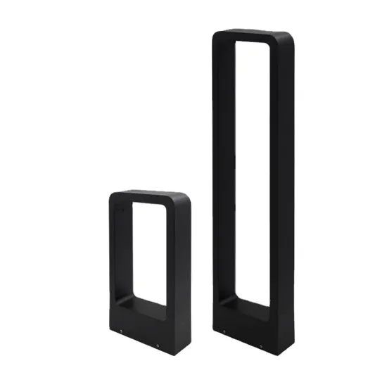 Stand All In One Standing Outdoor 220V Warm White Pillar Garden Light