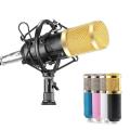 BM800 Condenser Studio Broadcasting Singing Microphone Podcast Recording Mic for ios Android Cell Phone Laptop Tablet Recording