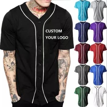 Custom Polyester Sportswear Jersey with Printed Logo for Baseball & Softball