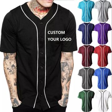 Custom Polyester Sportswear Jersey with Printed Logo for Baseball & Softball