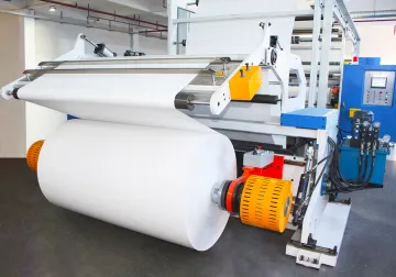 Adhesive Jumbo Roll Thermal Label Semiglossy Label