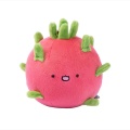 Cute fruit and vegetable stuffed toy keychain