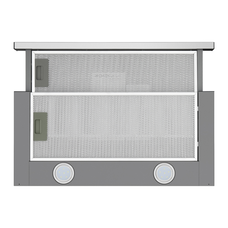 Factory price Built in Under Cabinet 60cm width Telescopic Sliding Type Cooker Hood Pull Out Range Hood