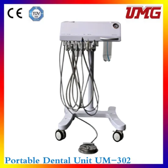 Mobile Dental Unit Chair with Air Compressor