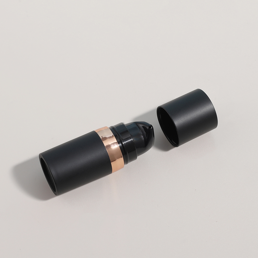 Good quality black plastic bottle cosmetic vacuum airless pump bottle3