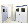 Stainless steel airtight interior hospital sliding door