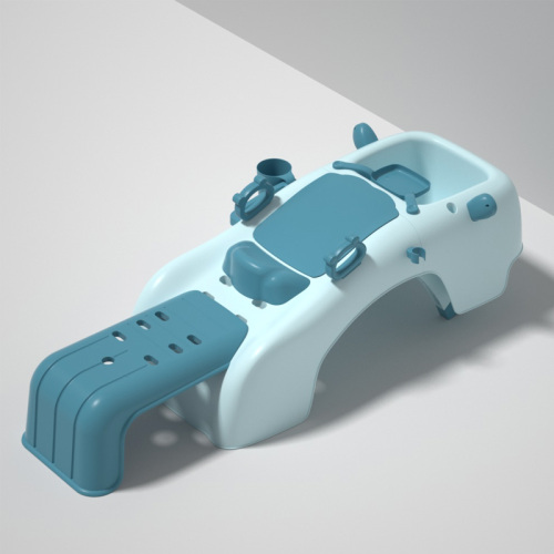 Baby Reclining Foldable Shampoo Chair with Streamlined Back