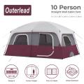 Outerlead 10 Person Outdoor Camping Gear Cabin Tent